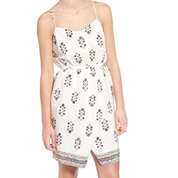 SILK Madewell Sandstar Cami Dress in Vine-floral sz. 2 - Picture 3 of 9